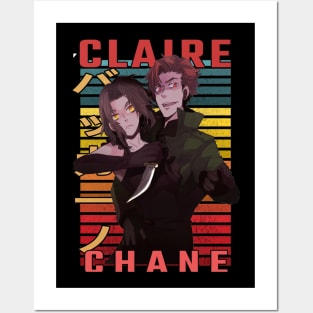 Claire Stanfield And Chane Laforet Baccano Hepburn Bakkano Anime Posters and Art